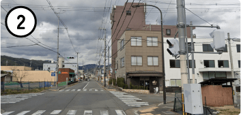 船岡東通りを北向き