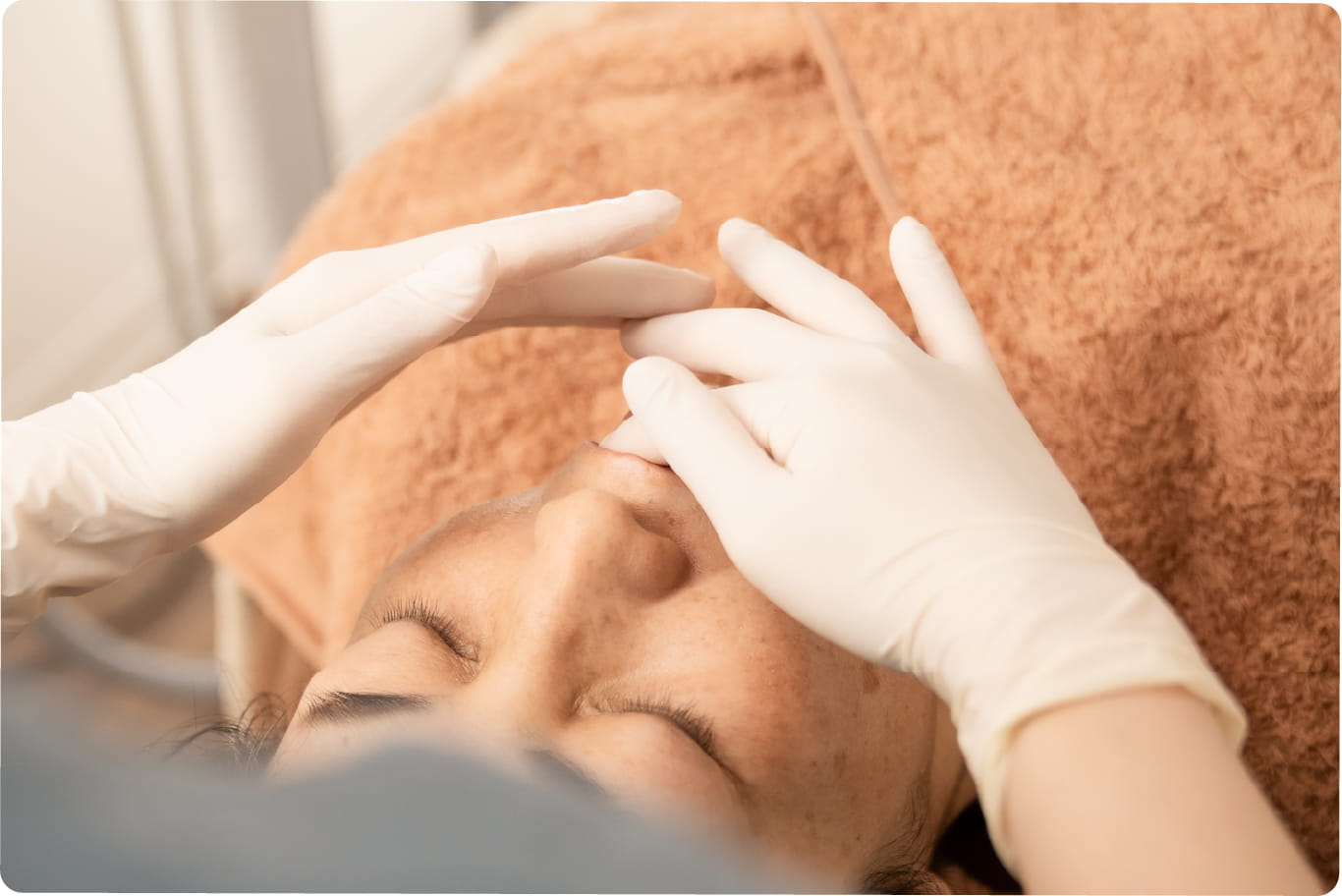 口腔内マッサージ