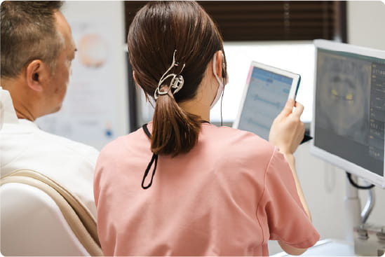 しっかりご理解いただける<br>丁寧な説明