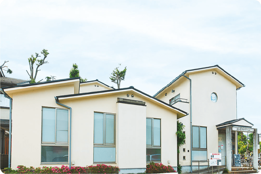 お家みたいな外観