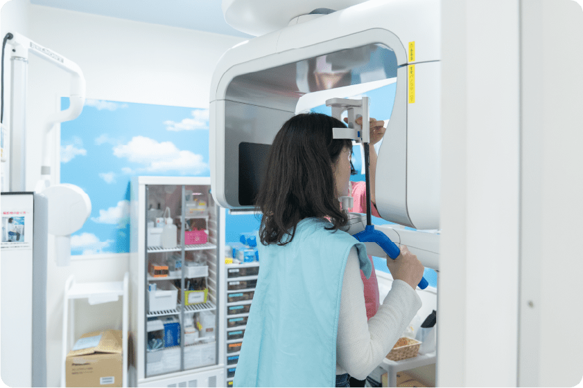 体にやさしいレントゲン